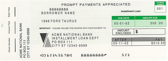 Green Payment Coupon