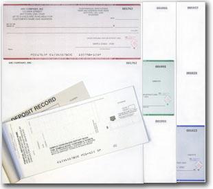 Business Checks and Deposit tickets