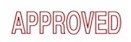 Approved Stamp