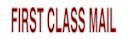 First Class Mail Stamp