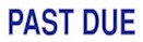 Past Due Stamp