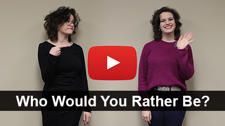 Who Would You Rather Be? (Letter Print & Mail) - Video