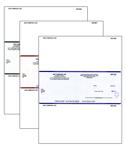 Order Peachtree Laser Computer Checks