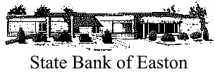 STATE BANK OF EASTON logo