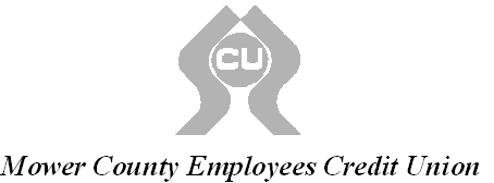 Mower County Employees CU logo