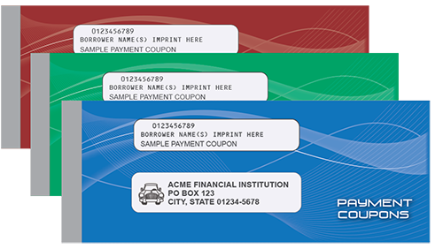 Loan Payment Coupon Package Payment Coupon Package