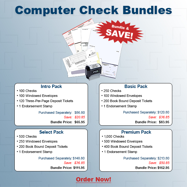 Computer Business Check Bundle