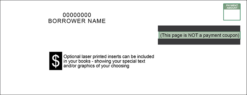 Basic Loan Payment Coupon Insert