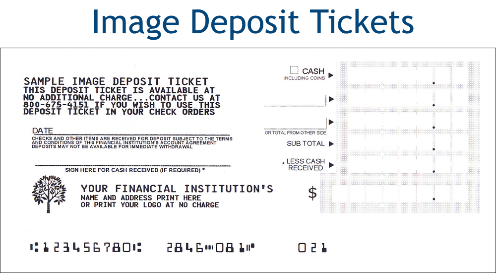 Image Deposit Ticket