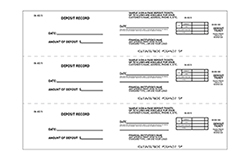 3 per page deposit slips