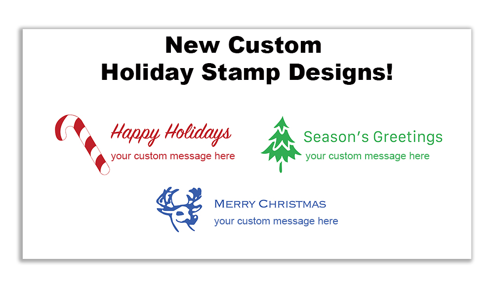 Customizable Seasonal Stamps