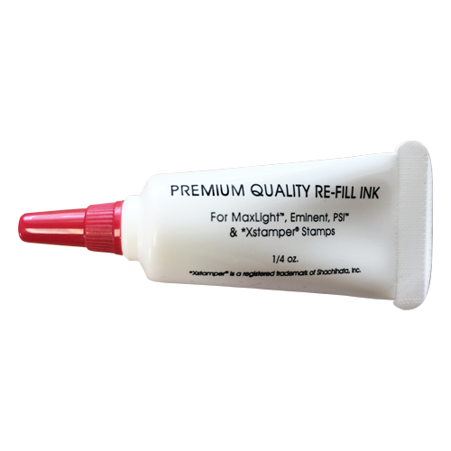 Stamp Refills Red Ink