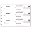 Three Per Page Business Deposit Tickets