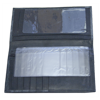 Black Leather Checkbook Cover